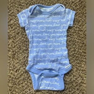 Carter's Blue Baby Onesie